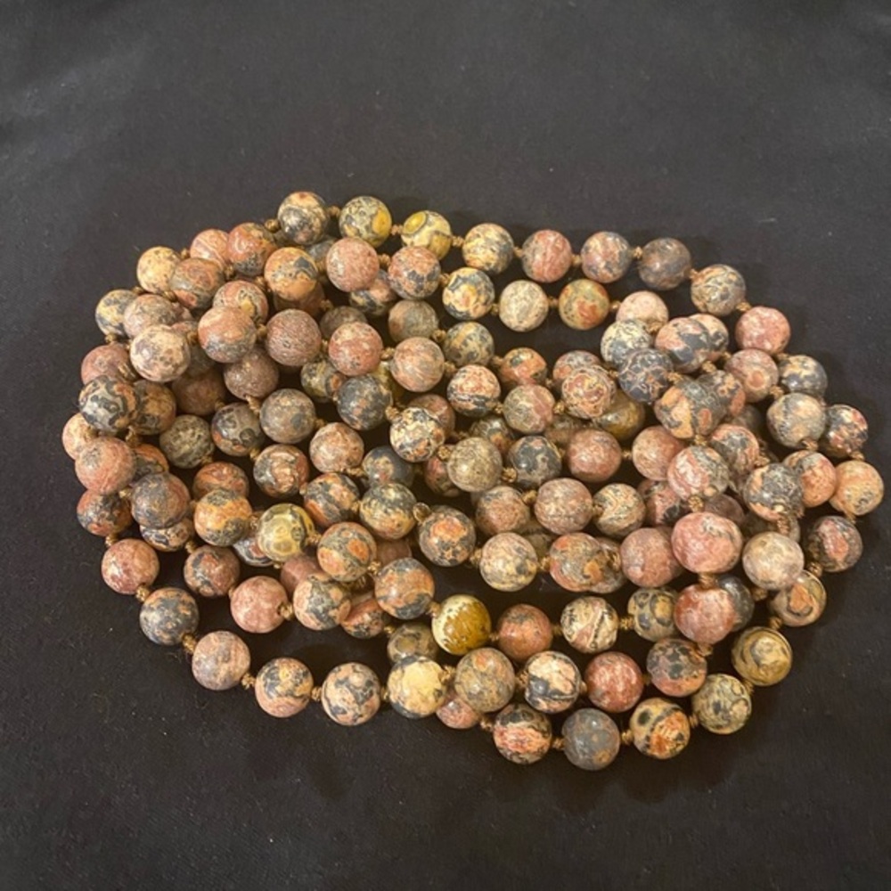 Colorful LONG Beaded Necklace